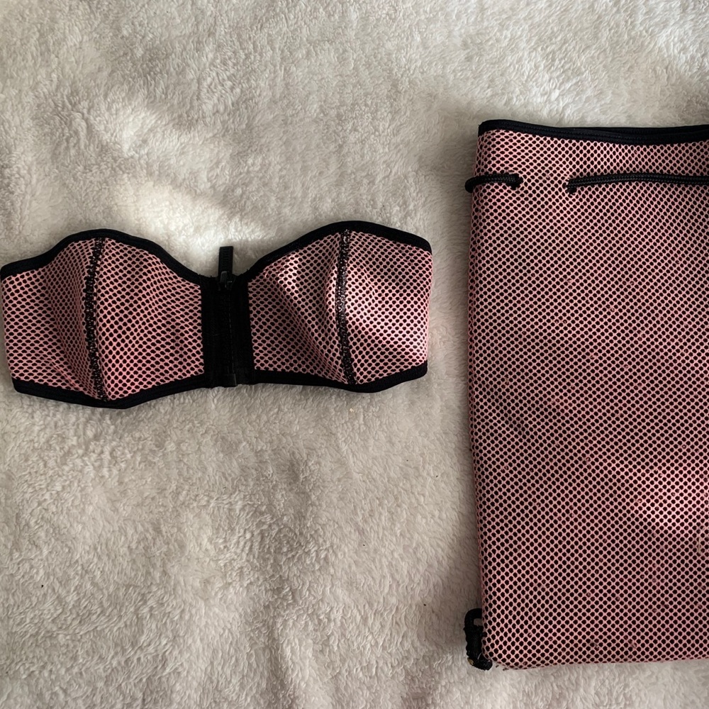 Triangl bathing suit top with bag